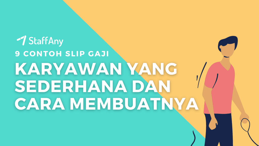 9 Contoh Slip Gaji sederhana